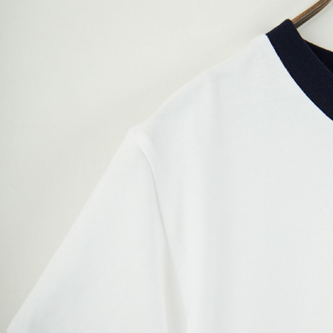 HOLIDAY [ホリデイ] スーパーファイン リンガーTシャツ [25101012] WHITE/NAVY