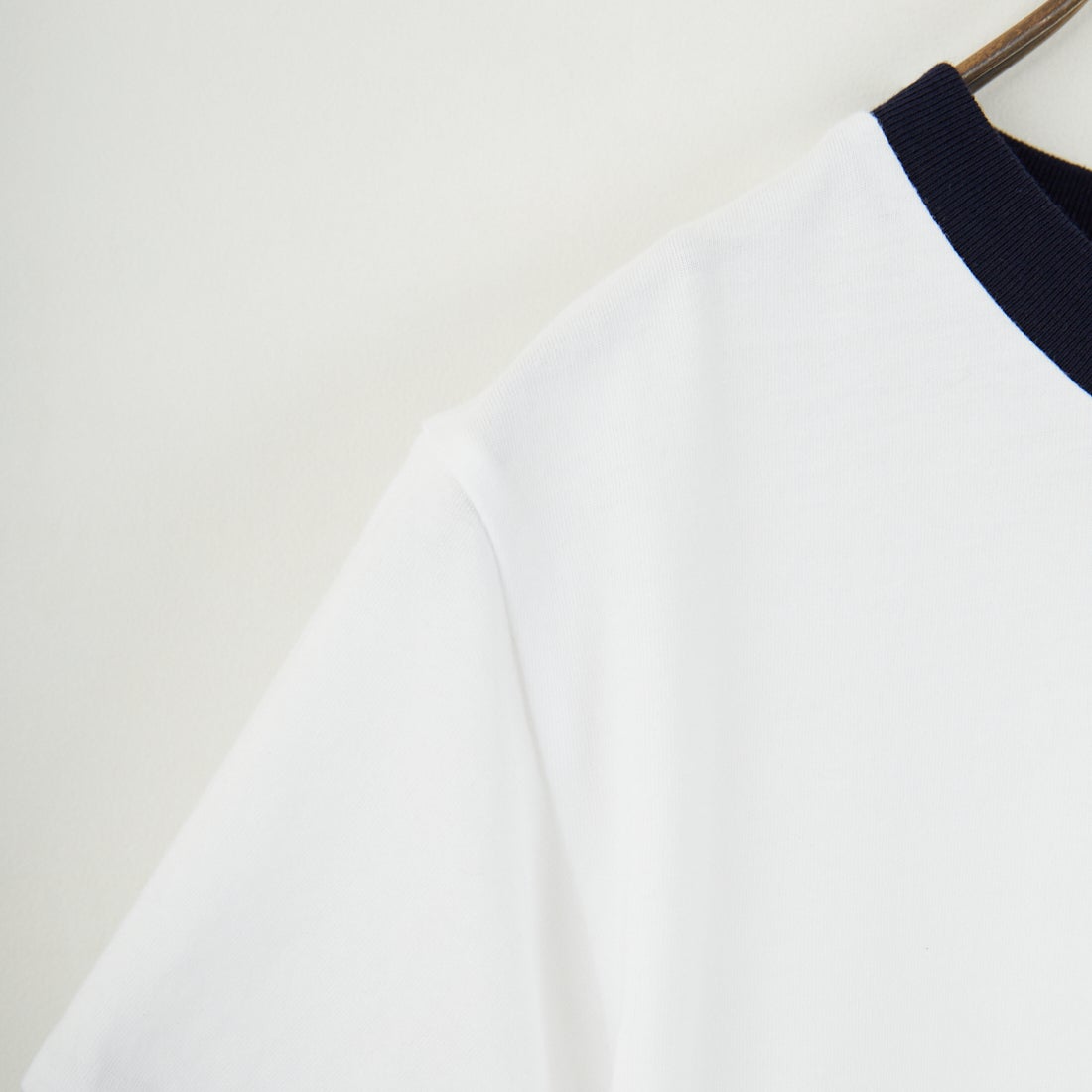 HOLIDAY [ホリデイ] スーパーファイン リンガーTシャツ [25101012] WHITE/NAVY