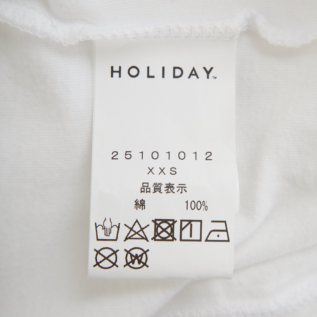 HOLIDAY [ホリデイ] スーパーファイン リンガーTシャツ [25101012