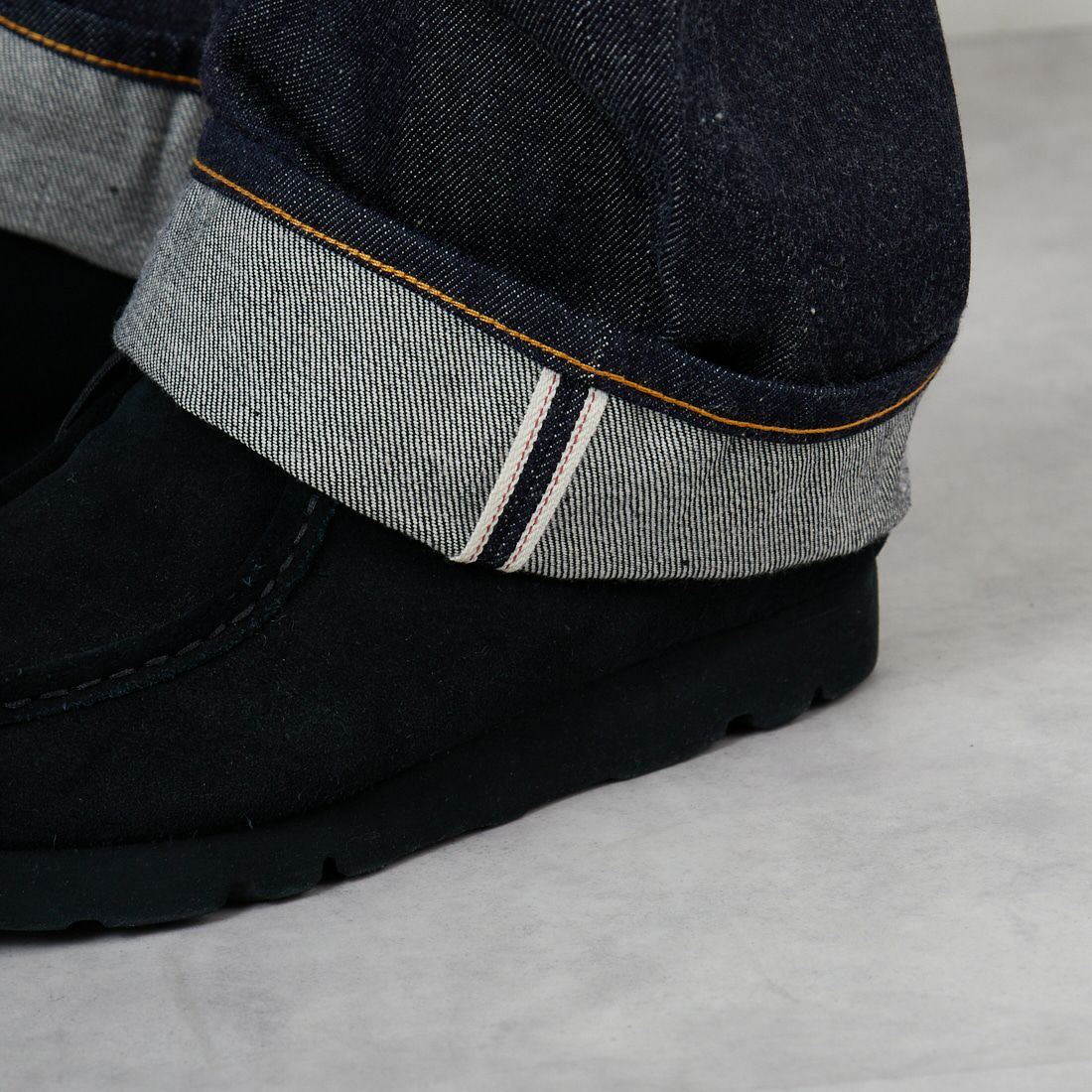 LEVIS Vintage Clothing [リーバイス ヴィンテージ クロージング] 1955モデル 501 [50155-00] 79 RIGID &&モデル身長：179cm 着用サイズ：34&&