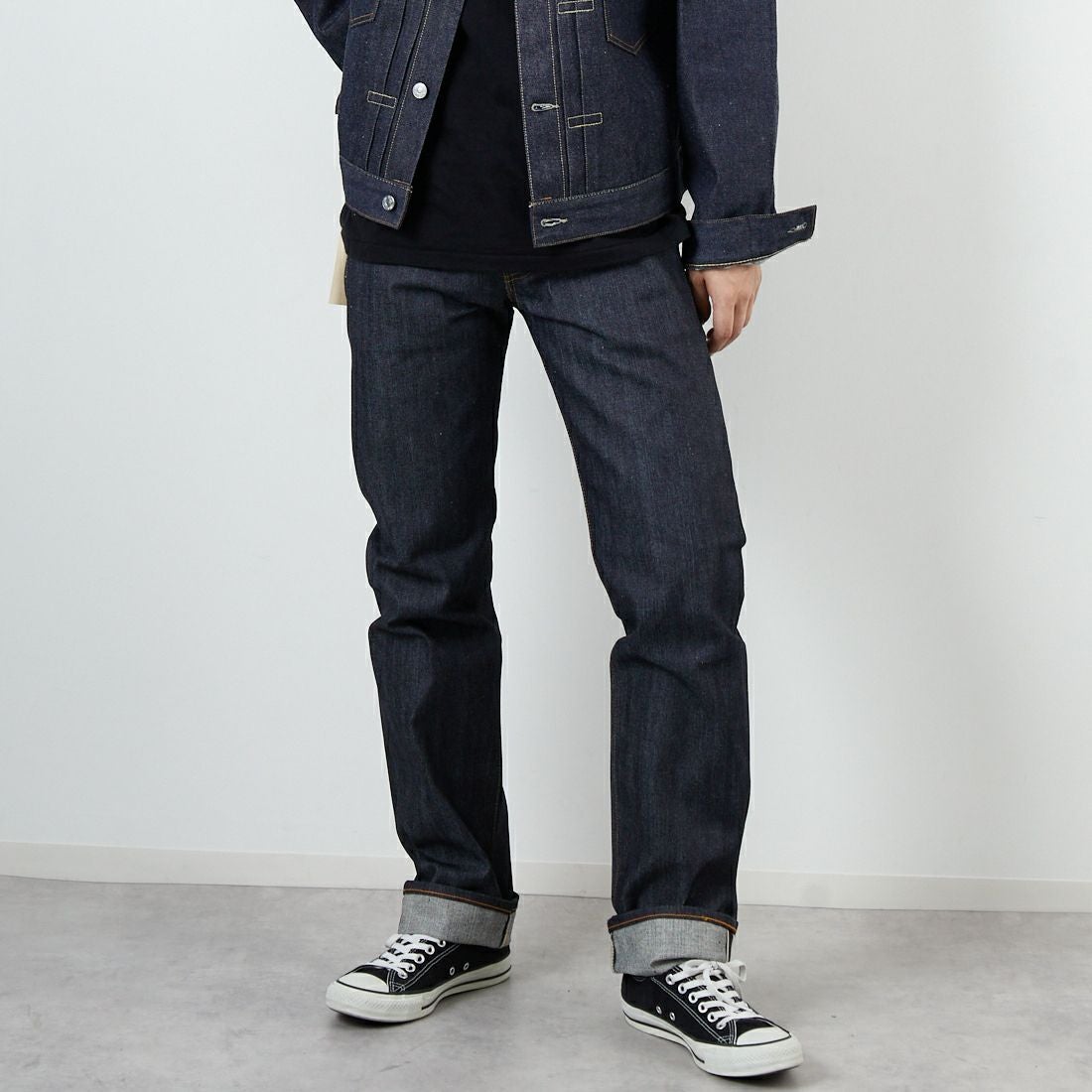 LEVIS Vintage Clothing [リーバイス ヴィンテージ クロージング] 1947年モデル501 [47501-02] 24 RIGID &&モデル身長：179cm 着用サイズ：30&&