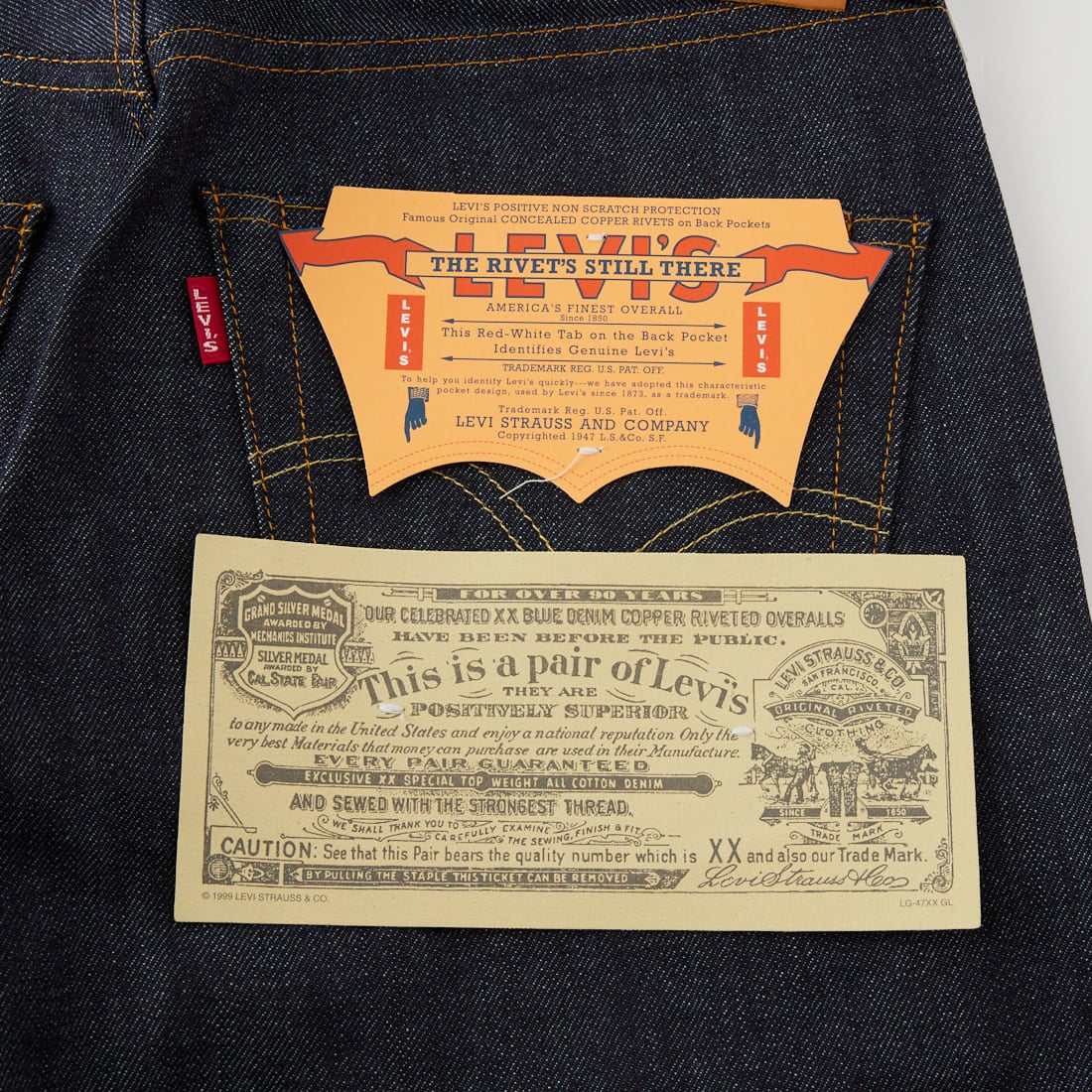 LEVI'S VINTAGE CLOTHING [リーバイス ヴィンテージ クロージング] 1947年モデル501 [47501-02] 24 RIGID