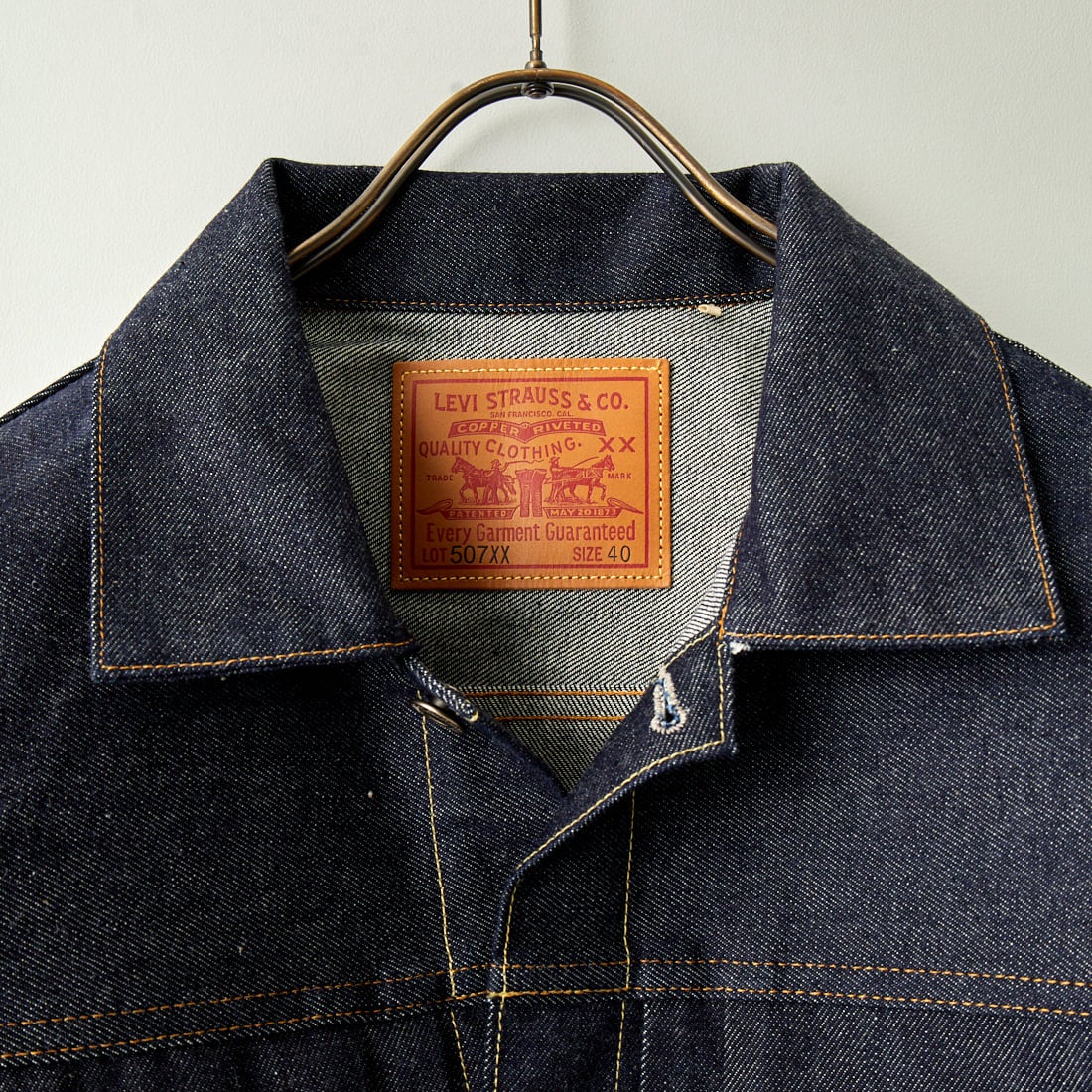 LEVI'S VINTAGE CLOTHING [リーバイス ヴィンテージ クロージング] 1953モデル TYPE 2 トラッカージャケット [70507-00] 66 RIGID
