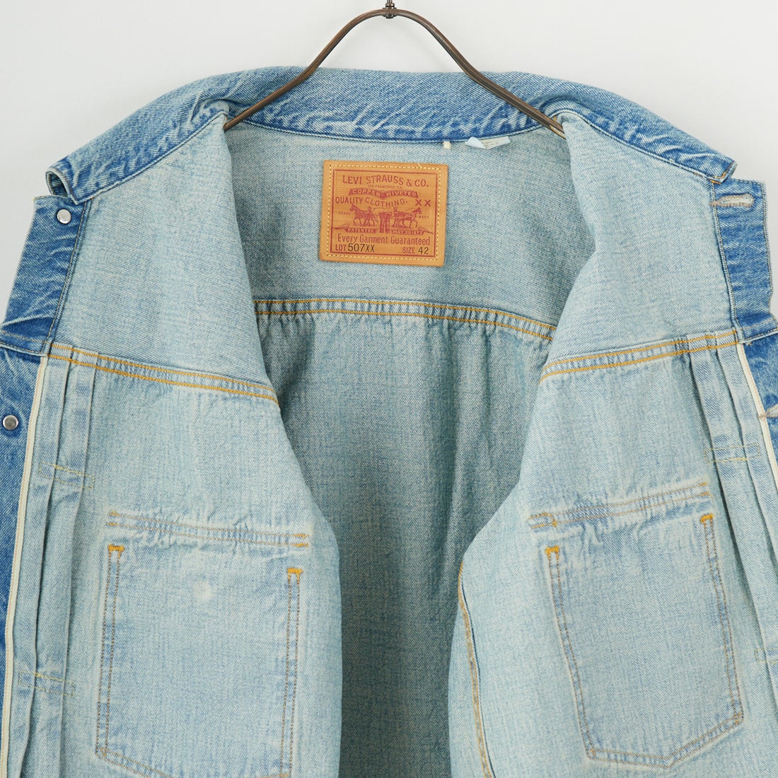 LEVI'S VINTAGE CLOTHING [リーバイス ヴィンテージ クロージング] 1953モデル TYPE 2 トラッカージャケット [70507-00] 67 HARLEQU