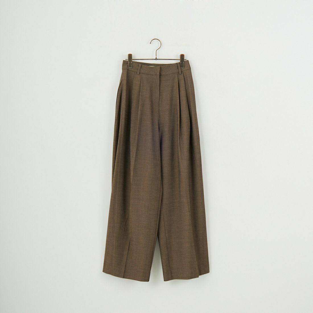 anuke [アンヌーク] パネルワイドパンツ [62510716] BRN