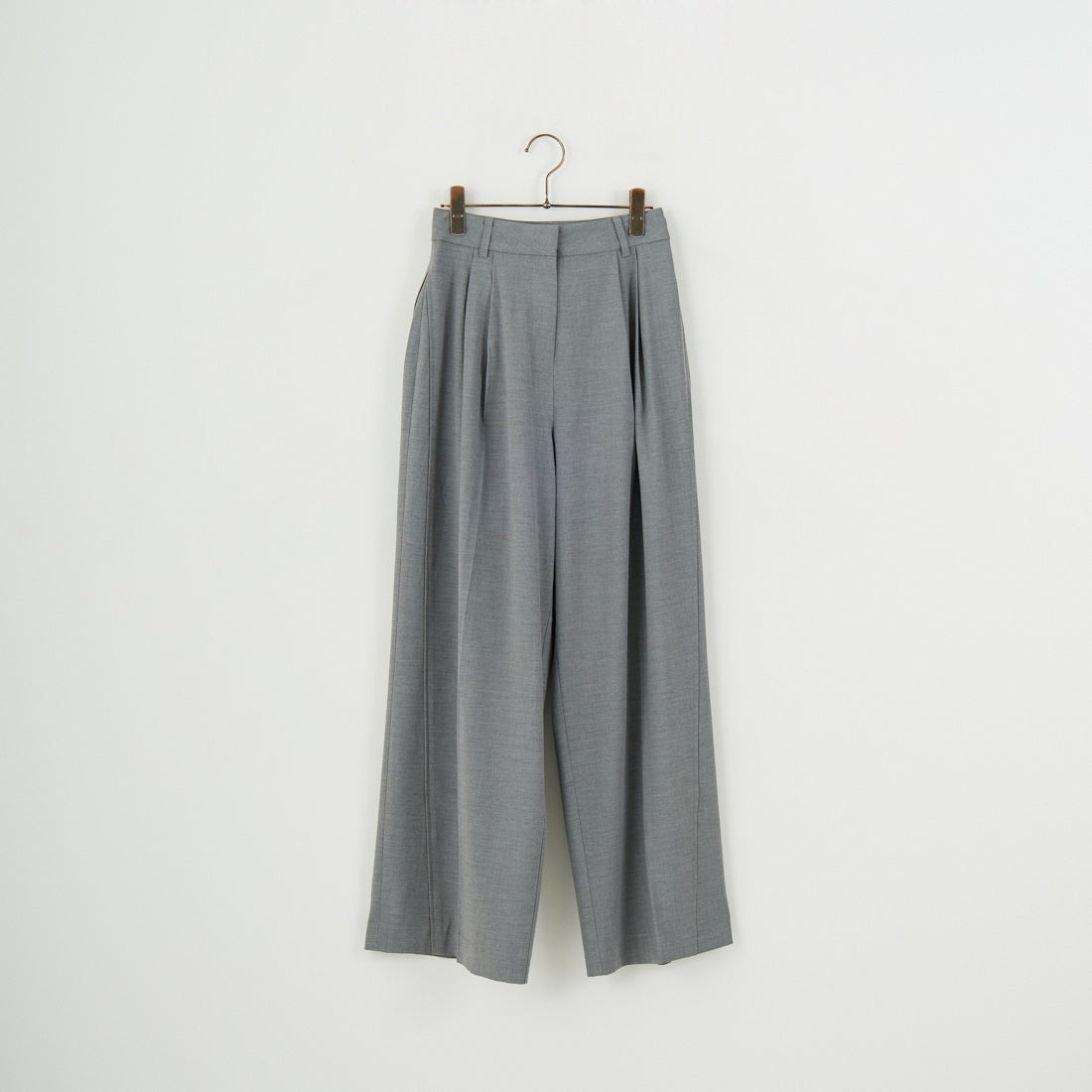 anuke [アンヌーク] パネルワイドパンツ [62510716] GRY
