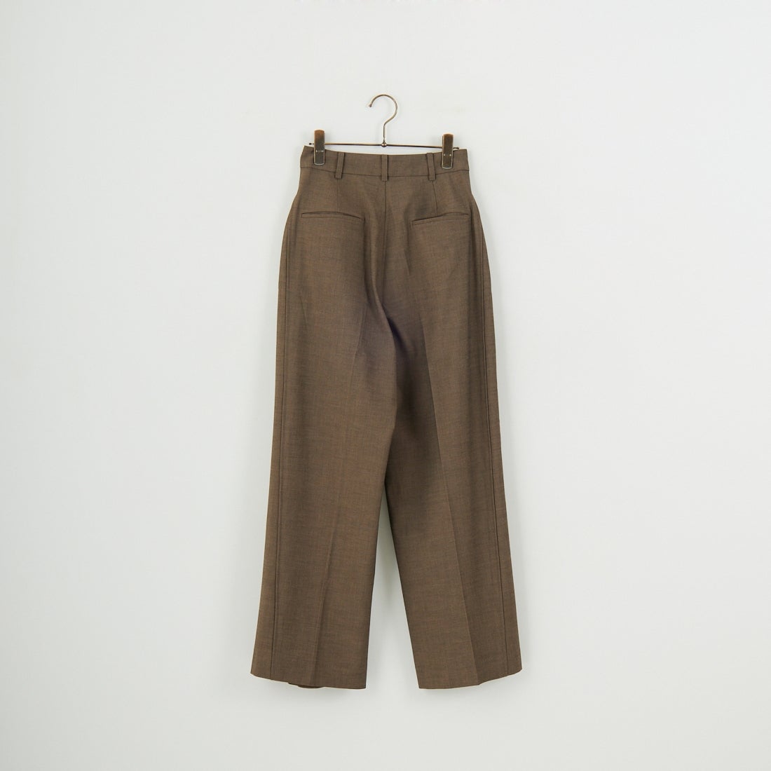 anuke [アンヌーク] パネルワイドパンツ [62510716] BRN