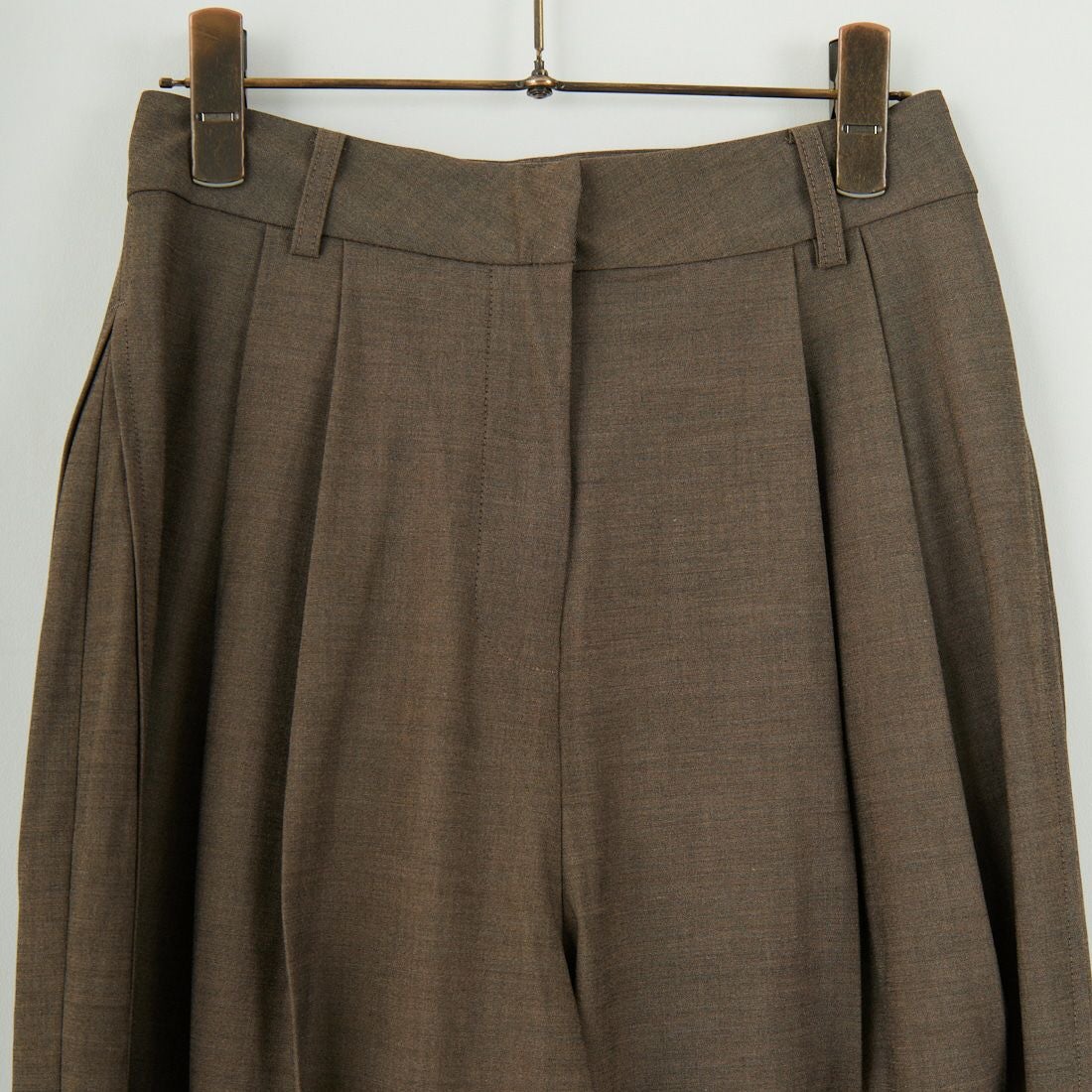 anuke [アンヌーク] パネルワイドパンツ [62510716] BRN