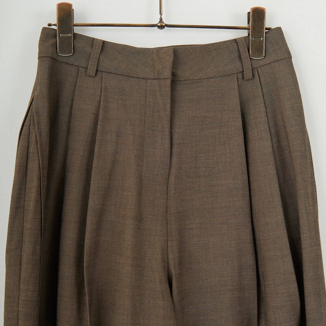 anuke [アンヌーク] パネルワイドパンツ [62510716] BRN