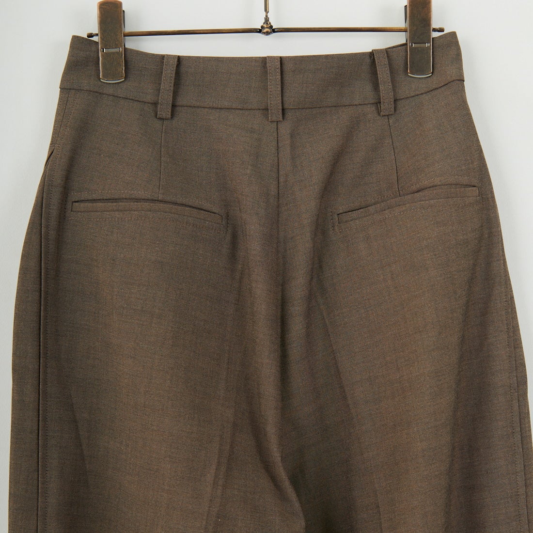 anuke [アンヌーク] パネルワイドパンツ [62510716] BRN