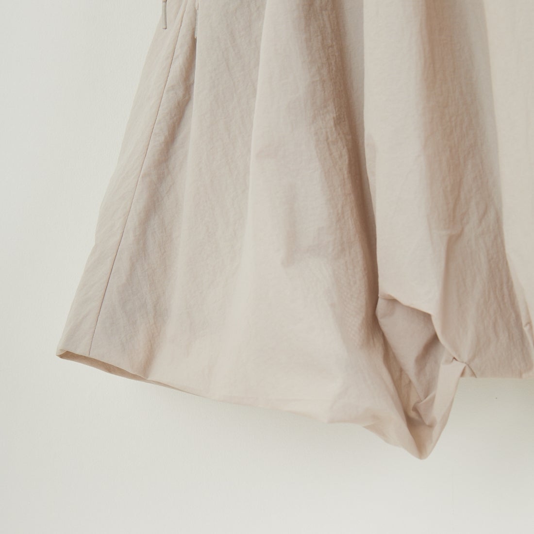 emmi [エミ] ロゴジャガードゴム ドロストスカート [13WFS251080]LGRY