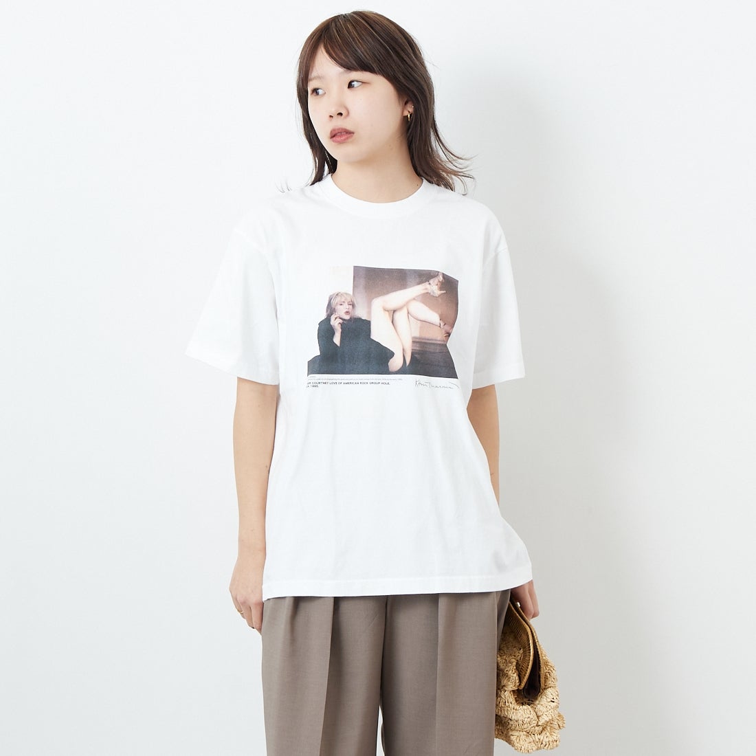 +81 BRANCA [ハチイチブランカ] ケビン・カミンズ フォトTシャツ [81B-25SS-CS22]