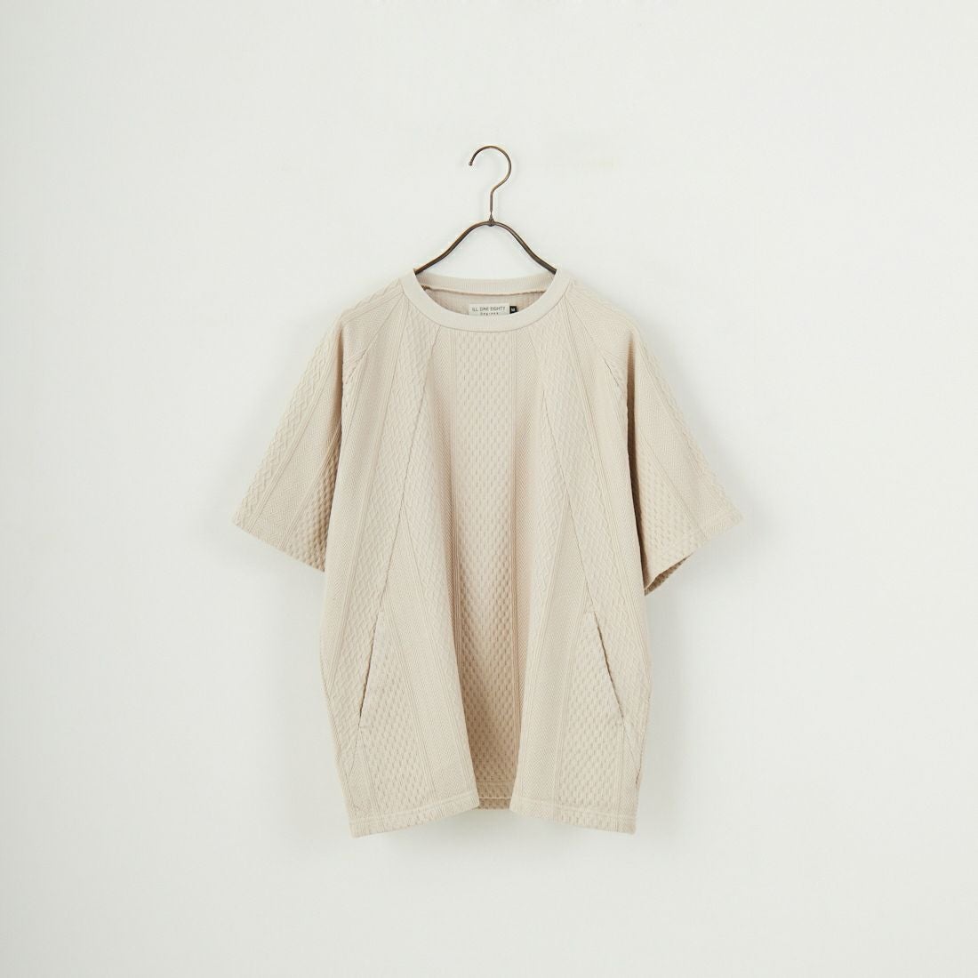 ILL ONE EIGHTY [イル ワンエイティ] ケーブルクルーネック [ILL251-16] IVORY