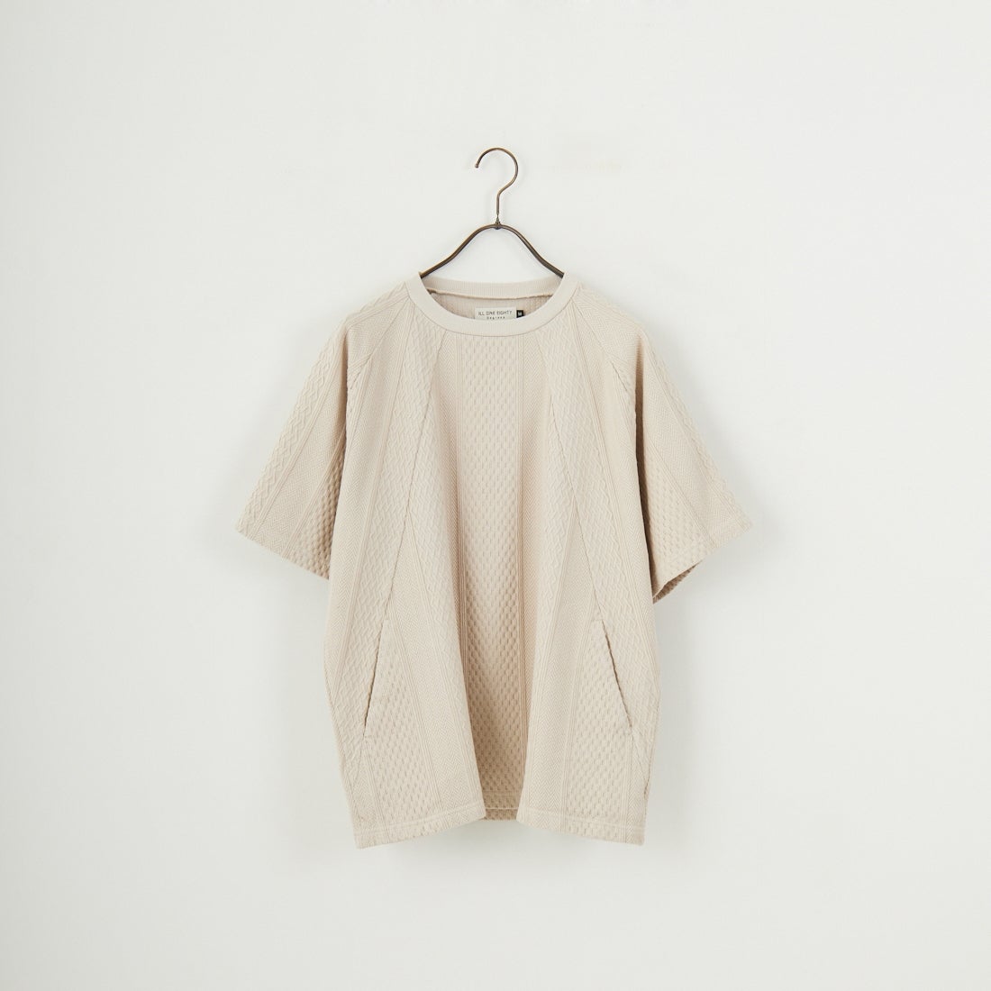 ILL ONE EIGHTY [イル ワンエイティ] ケーブルクルーネック [ILL251-16] IVORY