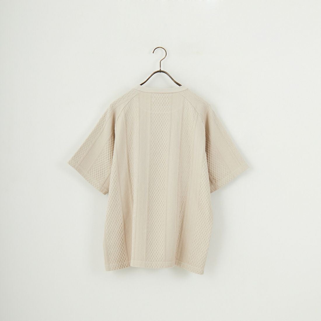 ILL ONE EIGHTY [イル ワンエイティ] ケーブルクルーネック [ILL251-16] IVORY