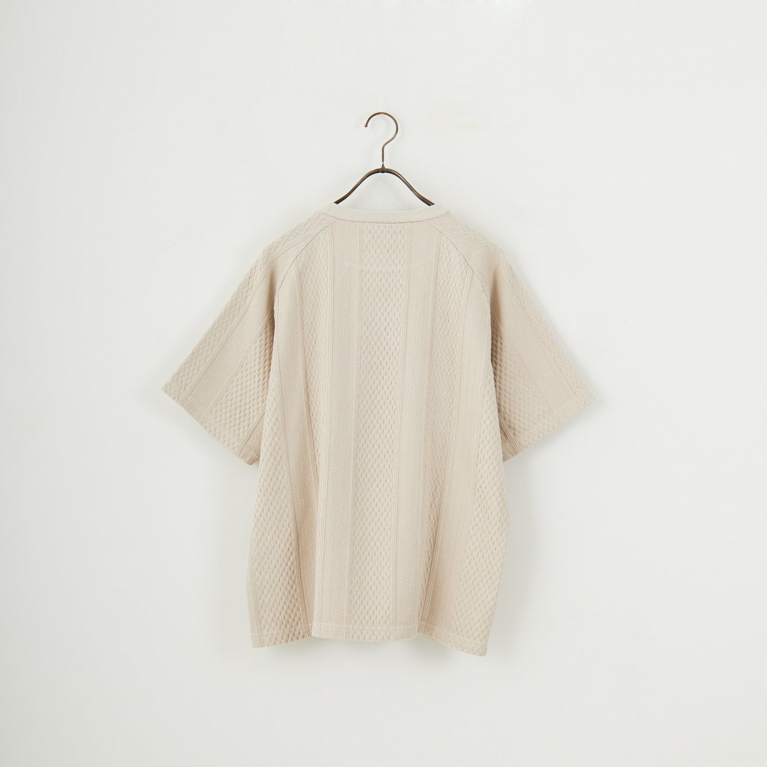 ILL ONE EIGHTY [イル ワンエイティ] ケーブルクルーネック [ILL251-16] IVORY