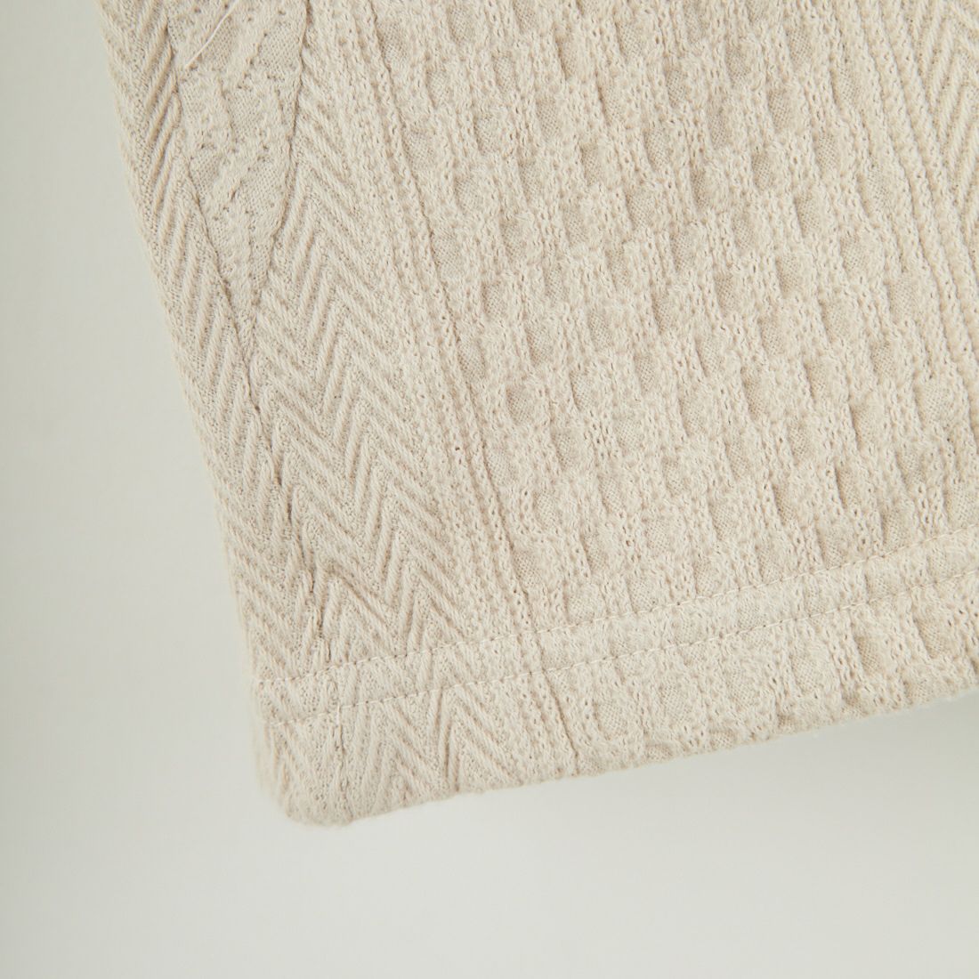 ILL ONE EIGHTY [イル ワンエイティ] ケーブルクルーネック [ILL251-16] IVORY