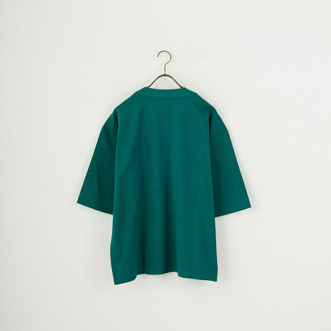 amne [アンヌ] ヘビープレーティング ポケットTシャツ [AMN-CS-076] GREEN