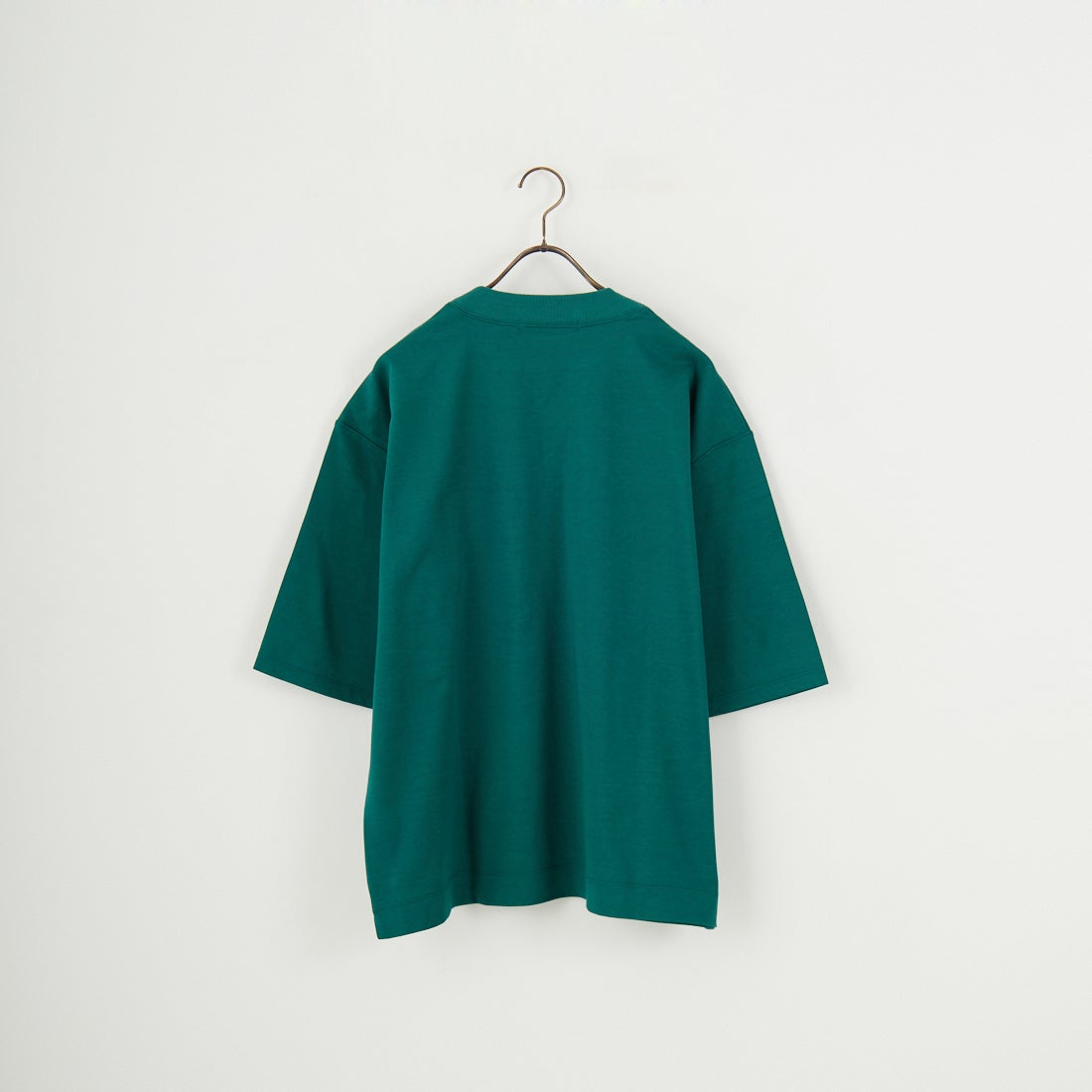 amne [アンヌ] ヘビープレーティング ポケットTシャツ [AMN-CS-076] GREEN