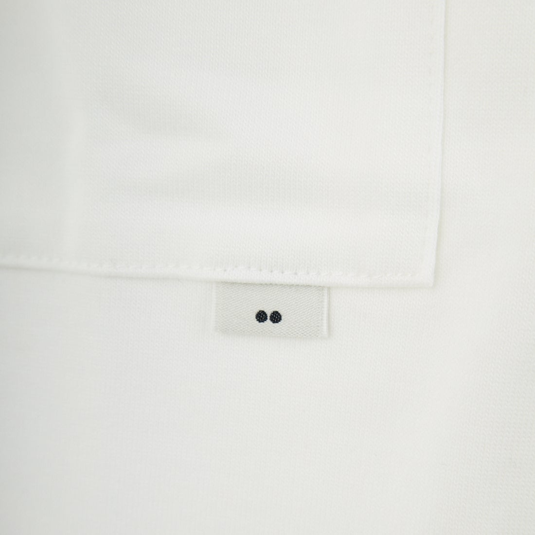 amne [アンヌ] ヘビープレーティング ポケットTシャツ [AMN-CS-076] WHITE