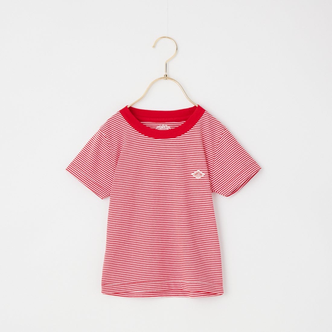 DANTON [ダントン] キッズクルーネックボーダーTシャツ [DT-C0206CVT