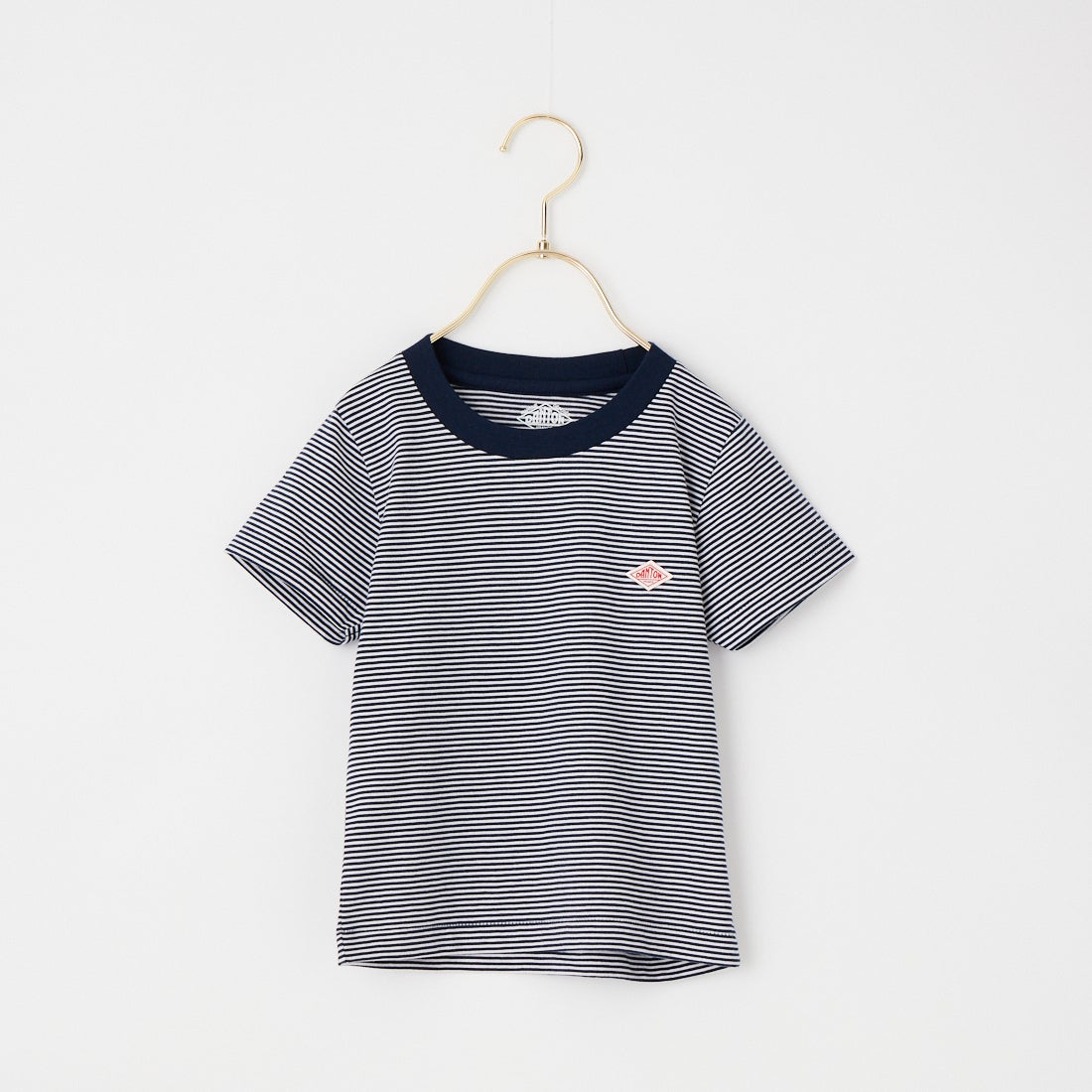DANTON [ダントン] キッズクルーネックボーダーTシャツ [DT-C0206CVT