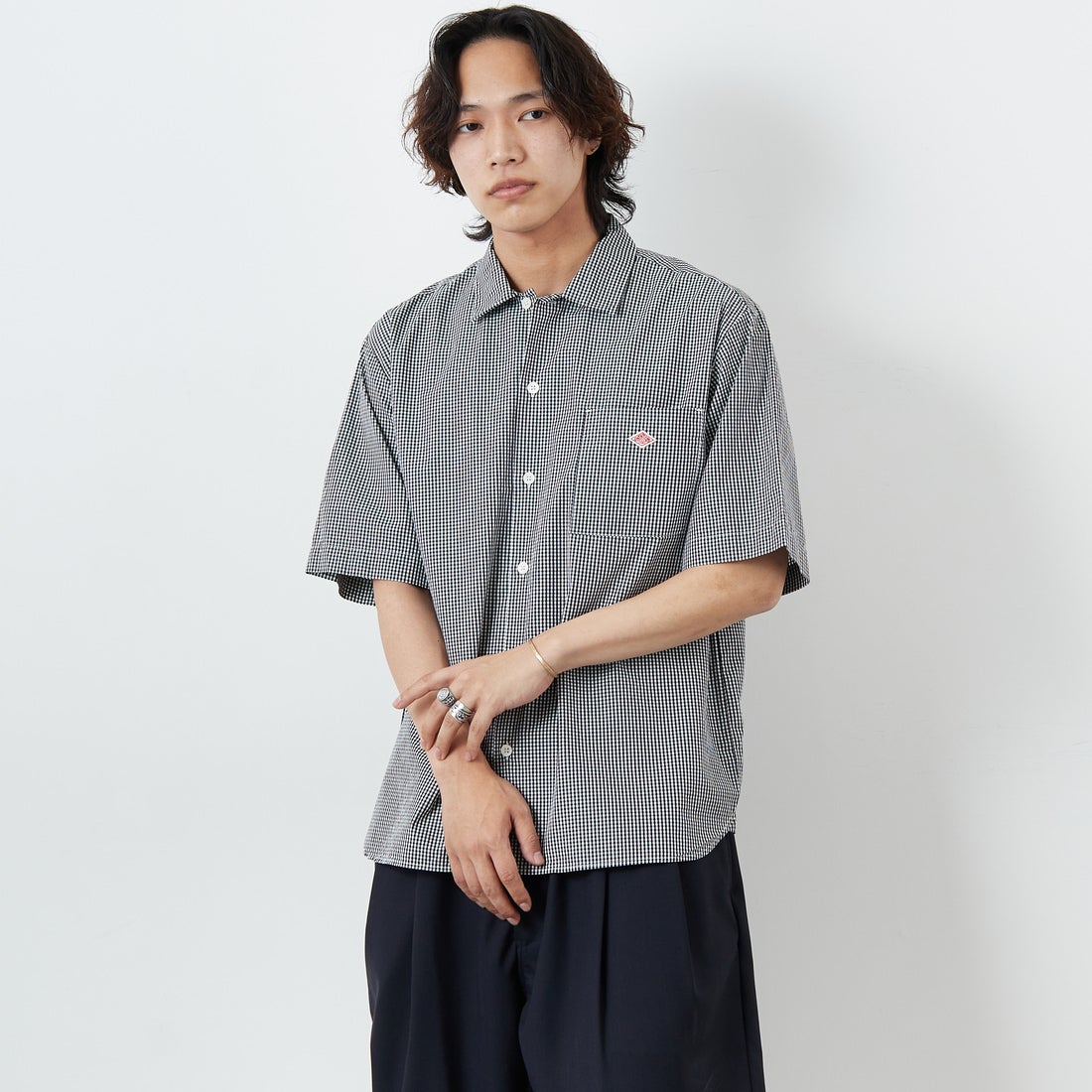 BLK GNGM&&モデル身長：179cm 着用サイズ：42&&