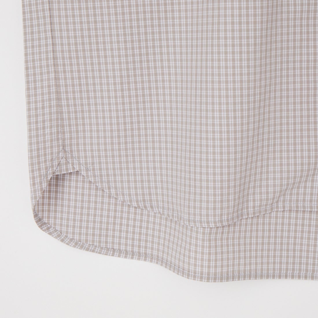 DANTON [ダントン] コットンポプリン ショートスリーブチェックワークシャツ [DT-B0049CPP] GRY/WHT CK