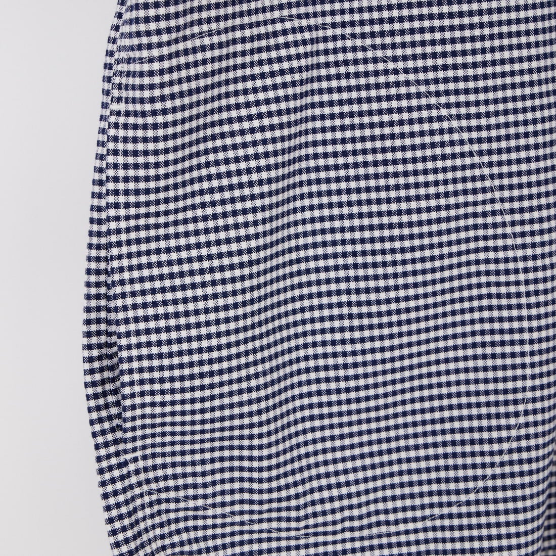 DANTON [ダントン] ラウンドカラー チェックプルオーバーシャツ [DT-B0284OXP] NV/WH GNGM