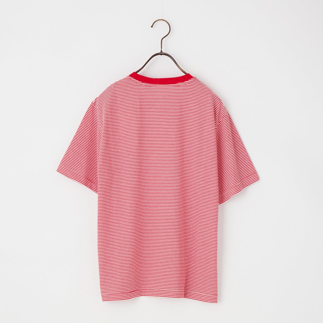 DANTON [ダントン] ボーダーインナーTシャツ [DT-C0195CVT] RED/WHITE