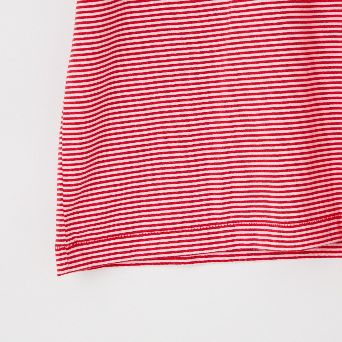 DANTON [ダントン] ボーダーインナーTシャツ [DT-C0195CVT] RED/WHITE