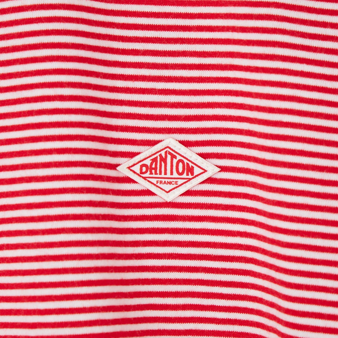 DANTON [ダントン] ボーダーインナーTシャツ [DT-C0195CVT] RED/WHITE