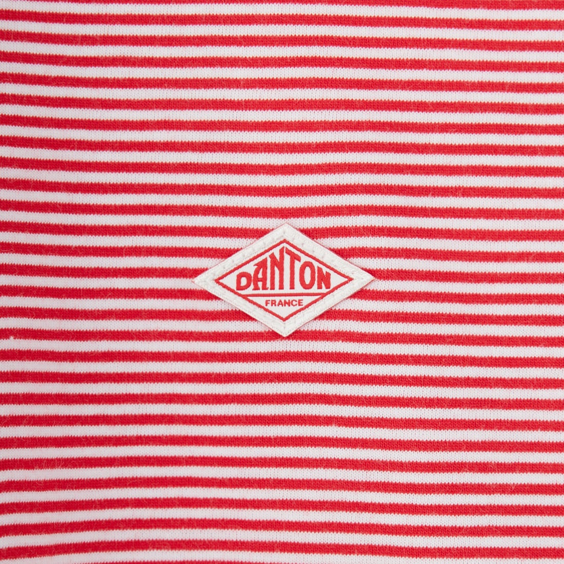 DANTON [ダントン] ボーダーインナーTシャツ [DT-C0195CVT] RED/WHITE