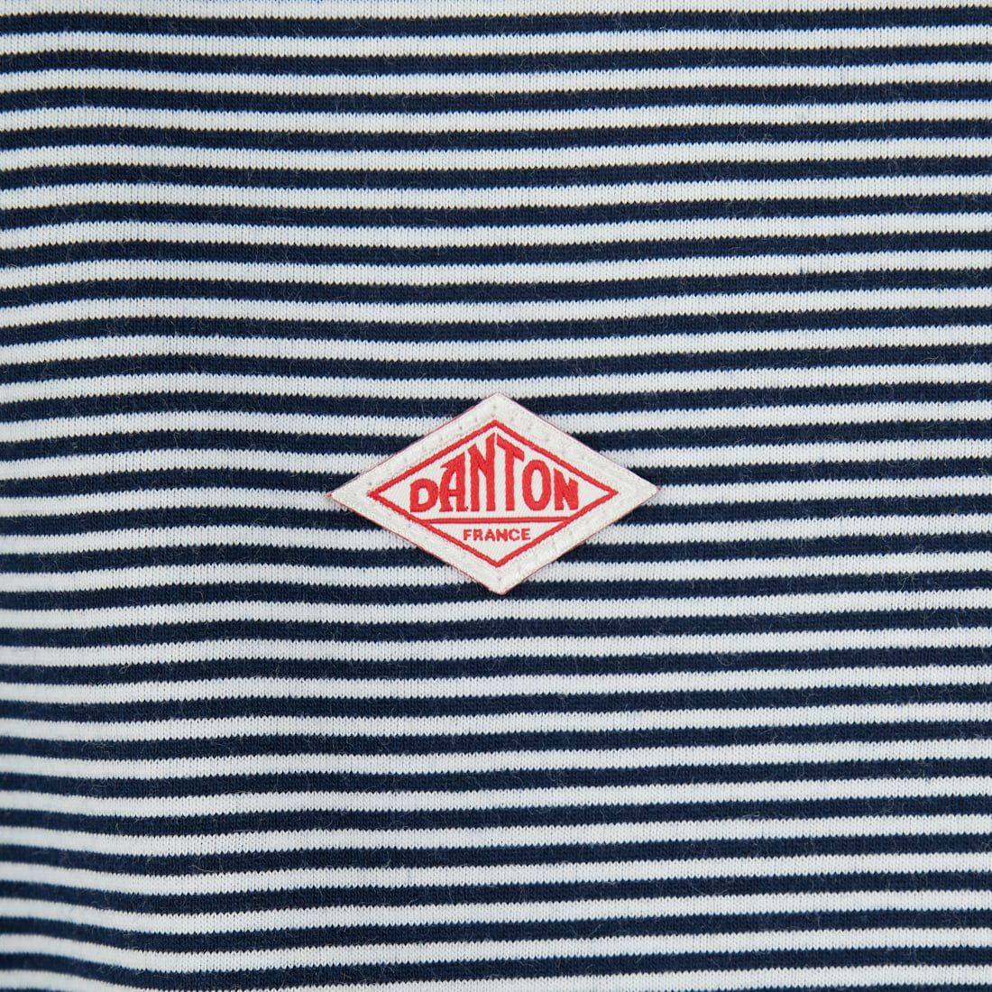 DANTON [ダントン] ボーダーインナーTシャツ [DT-C0195CVT] NAVY/WHITE