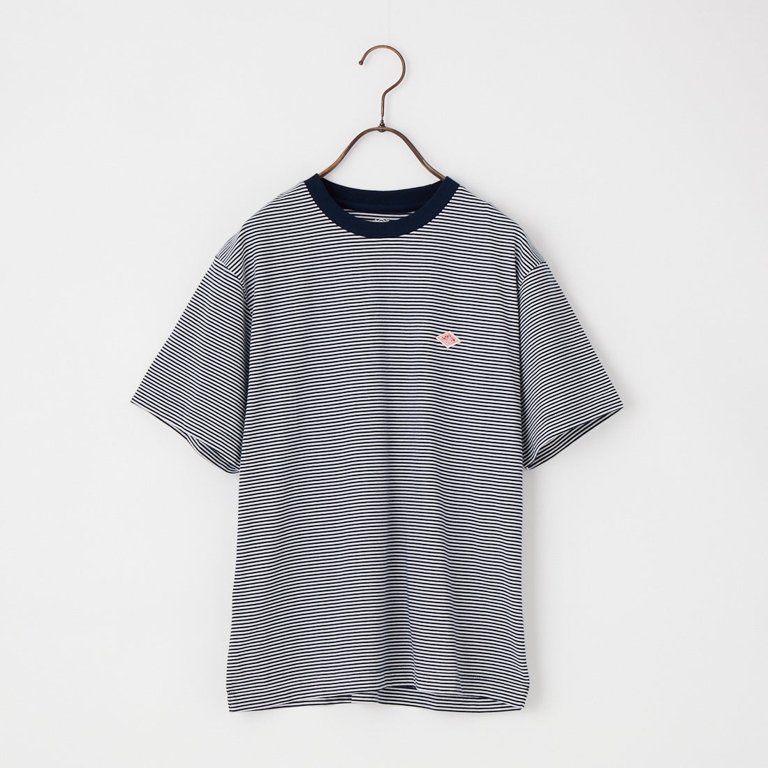 DANTON [ダントン] ボーダーインナーTシャツ [DT-C0195CVT] NAVY/WHITE