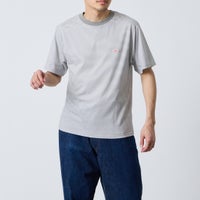 GREY/WHITE&&モデル身長：168cm 着用サイズ：S&&