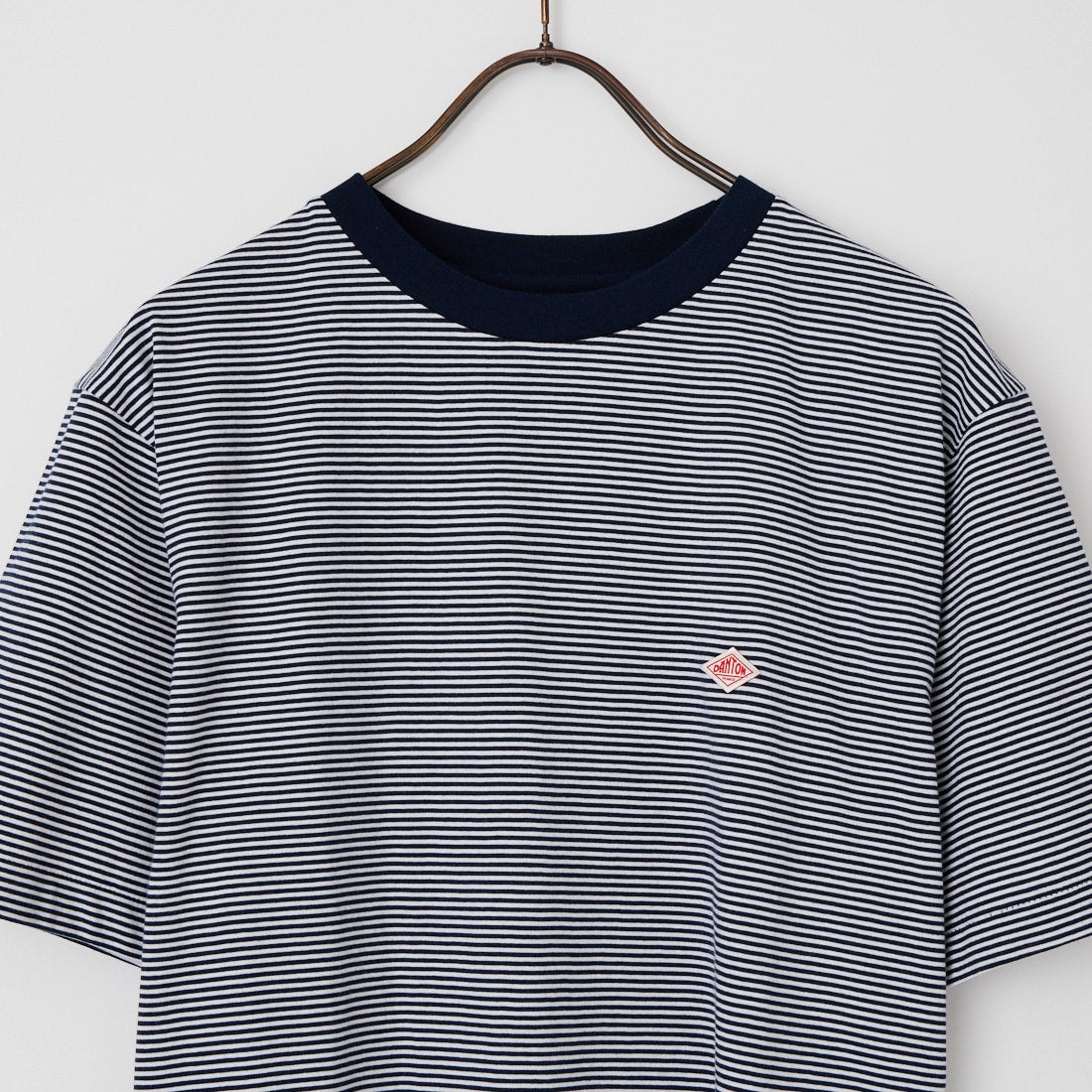 DANTON [ダントン] ボーダーインナーTシャツ [DT-C0196CVT] NAVY/WHITE