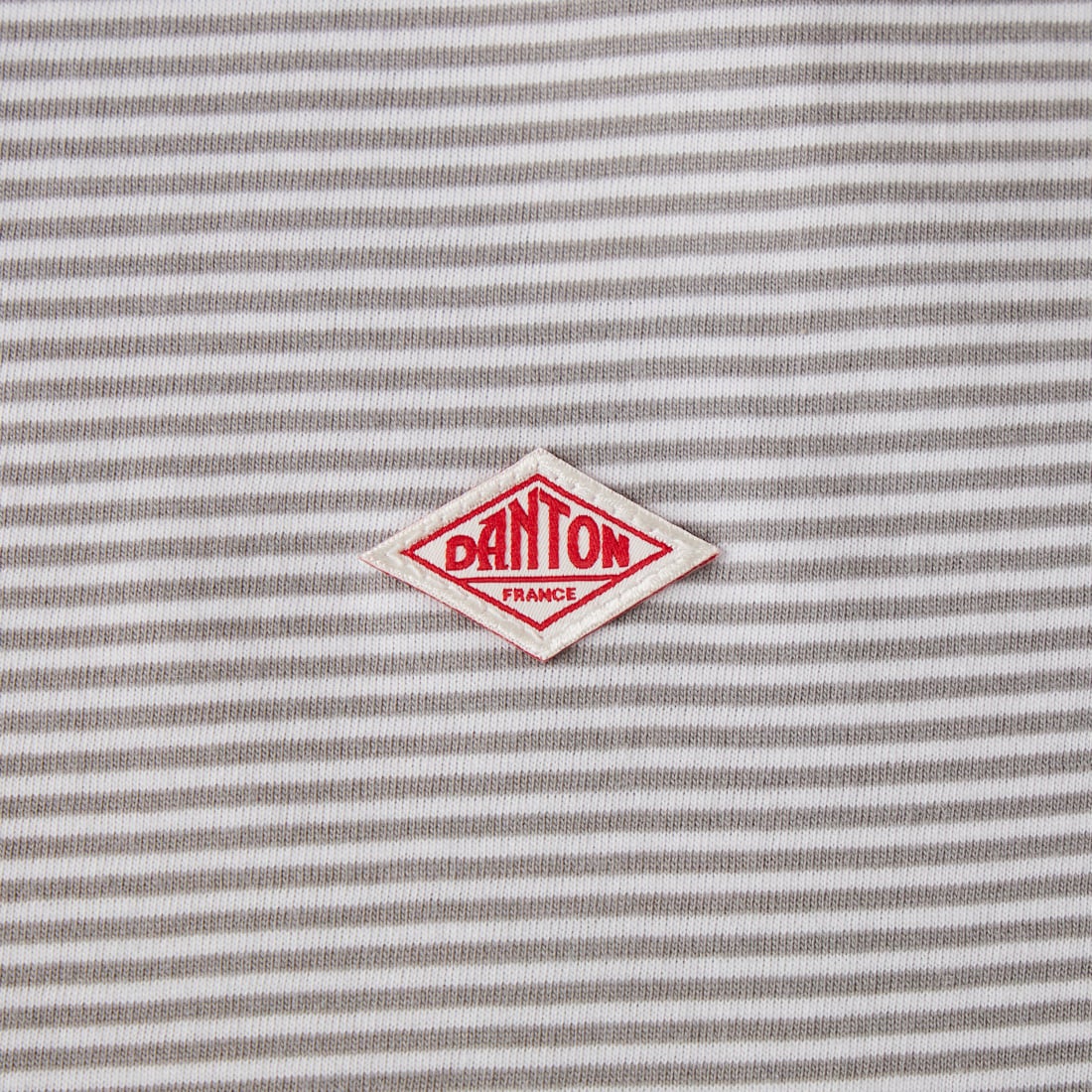 DANTON [ダントン] ボーダーインナーTシャツ [DT-C0196CVT] GREY/WHITE