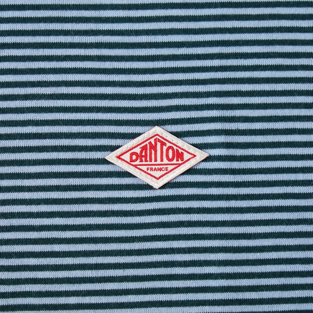 DANTON [ダントン] ボーダーインナーTシャツ [DT-C0196CVT] D.GRN/SAX