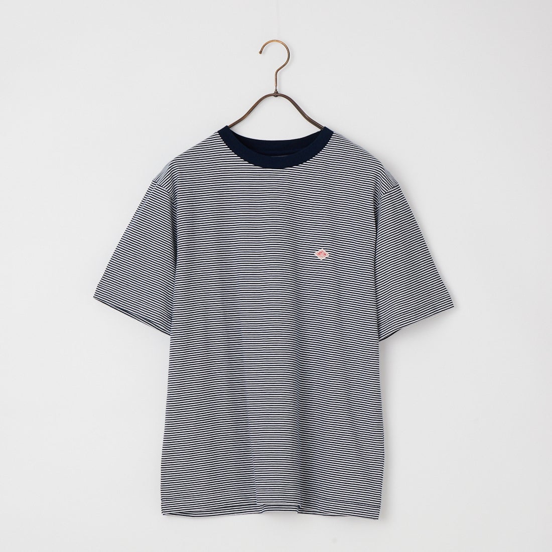 DANTON [ダントン] ボーダーインナーTシャツ [DT-C0196CVT] NAVY/WHITE