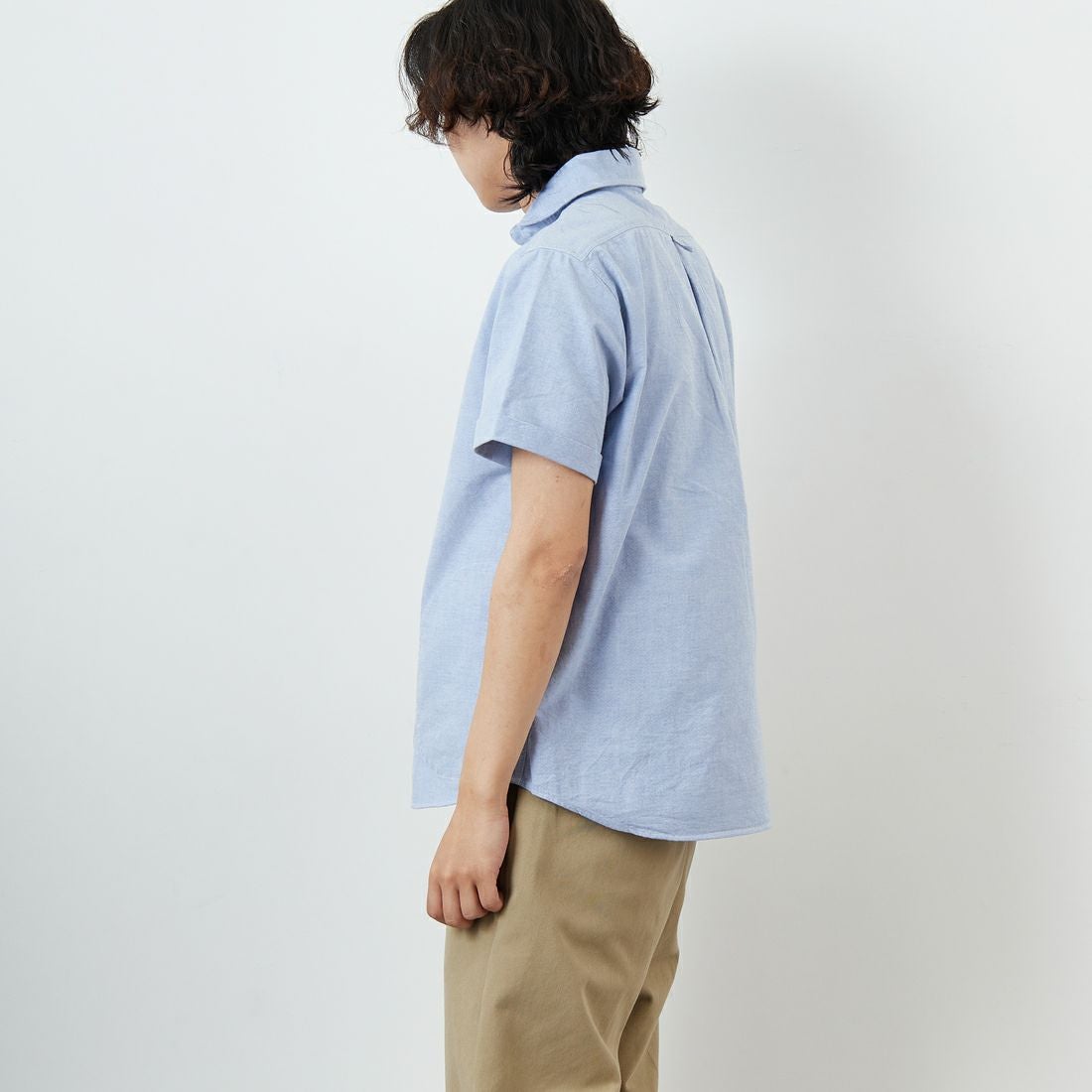 DANTON [ダントン] ラウンドカラー プルオーバーシャツ [DT-B0284SOX