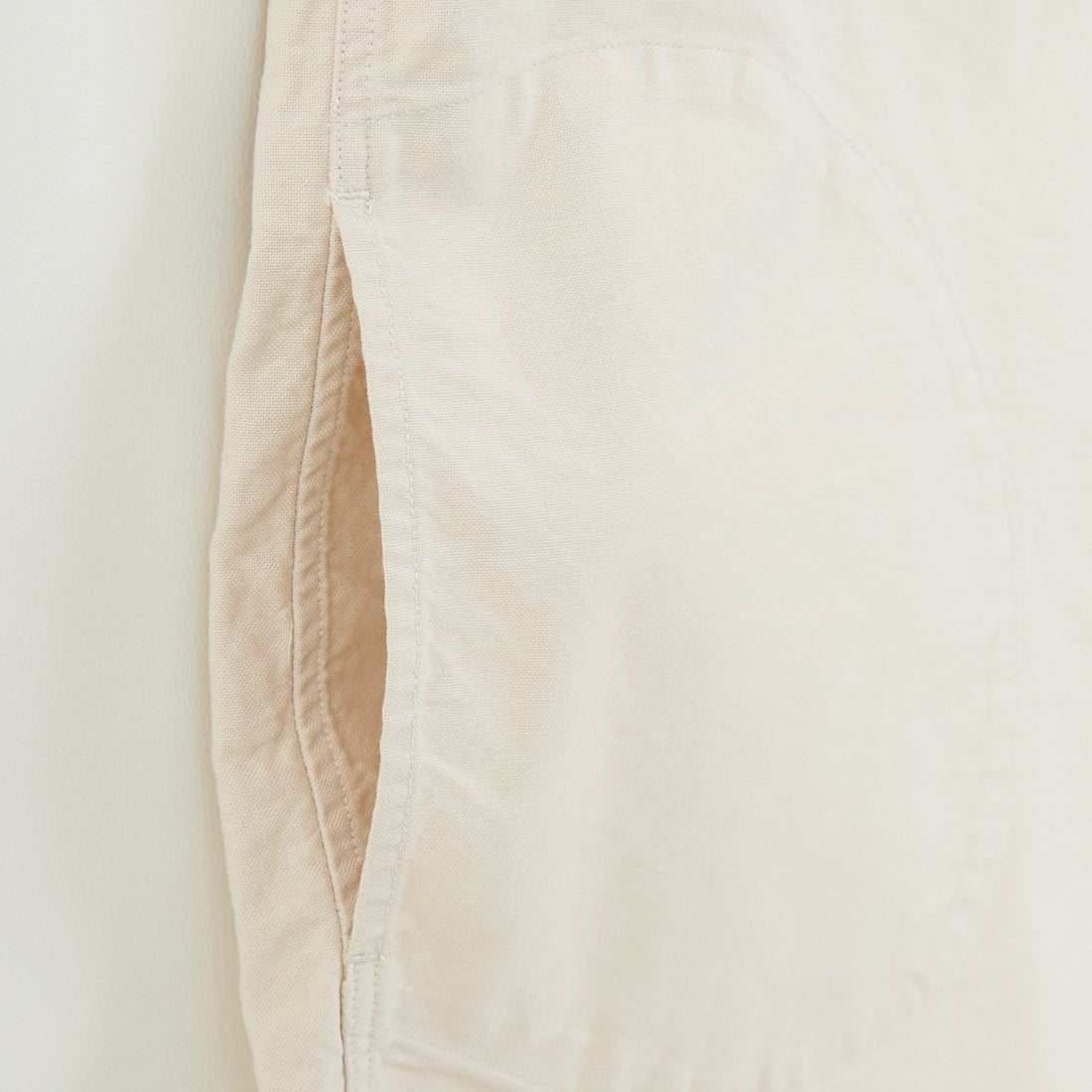 DANTON [ダントン] ラウンドカラー プルオーバーシャツ [DT-B0284SOX] OYSTER