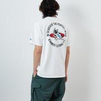 07 WHITE&&モデル身長：179cm 着用サイズ：XL&&