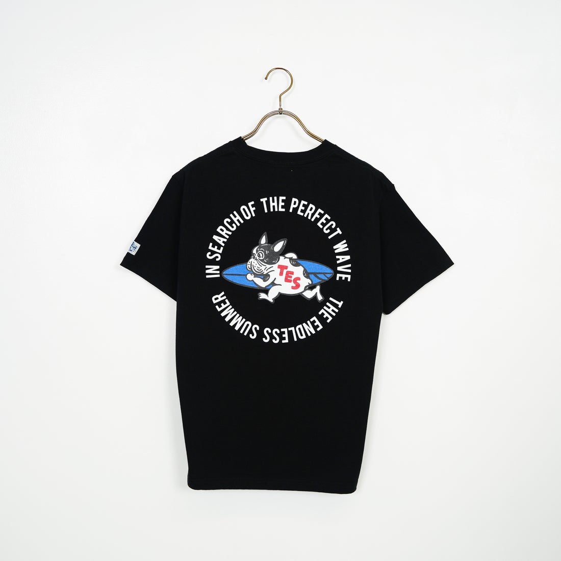 The Endless Summer [エンドレスサマー] 別注 サークルBUHIバックプリントTシャツ [FH-25574503-JF] 01 BLACK