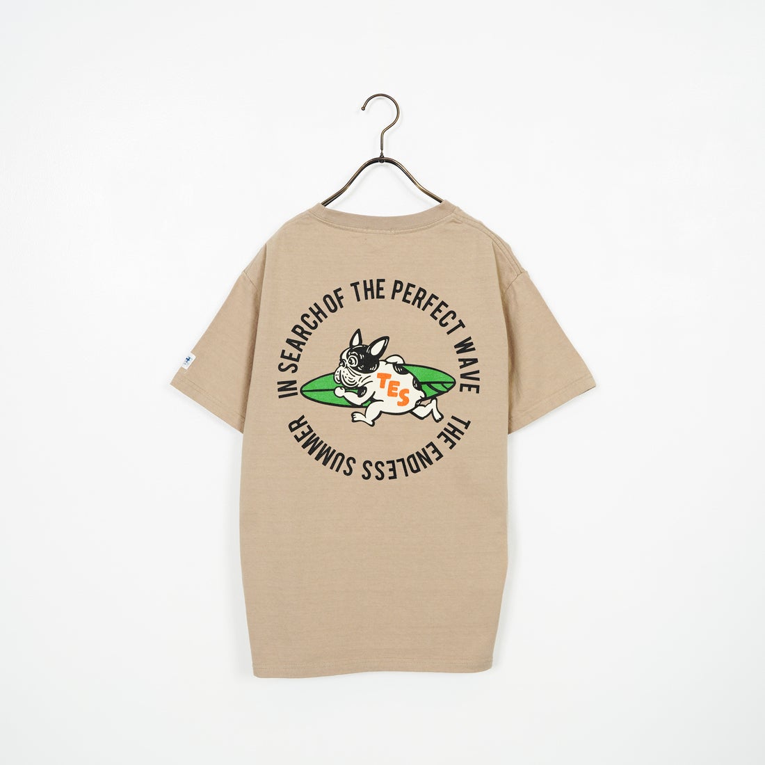 The Endless Summer [エンドレスサマー] 別注 サークルBUHIバックプリントTシャツ [FH-25574503-JF] 35 BEIGE
