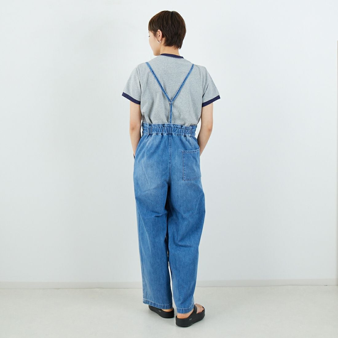 ANTGAUGE [アントゲージ] デニムサロペット [C2314] 36 ﾕｰｽﾞﾄﾞ &&モデル身長：160cm 着用サイズ：M&&