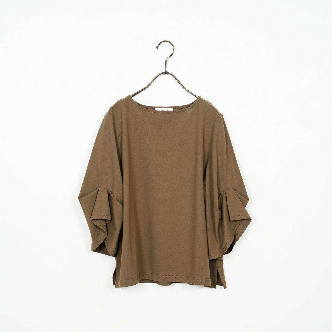 Jf Ready Made [ジェイエフレディメイド] 袖タック シルケットプルオーバー [3112133] 701 ﾌﾞﾗｳﾝ