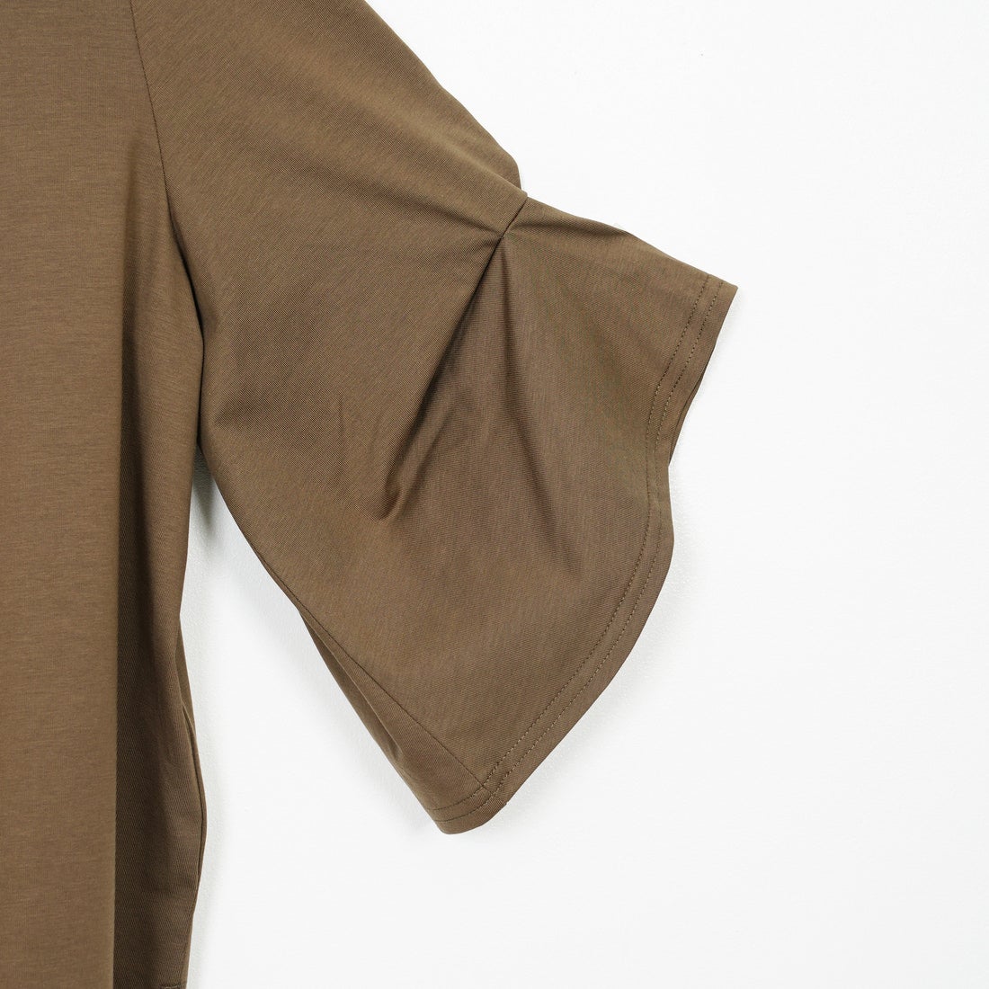 Jf Ready Made [ジェイエフレディメイド] 袖タック シルケットプルオーバー [3112133] 701 ﾌﾞﾗｳﾝ