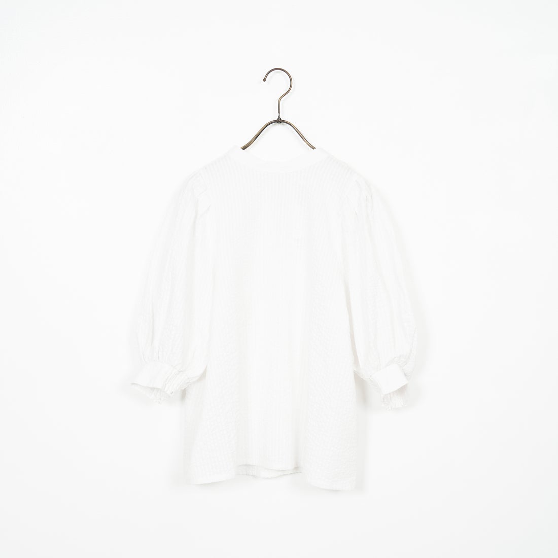 Jf Ready Made [ジェイエフレディメイド] サッカーストライプ バックリボンブラウス [3112304] 101 ﾎﾜｲﾄ