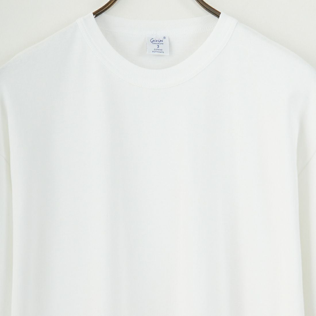 GICIPI [ジチピ] TONNO/トーンノ クルーネックTシャツ [2502P] BIANCO